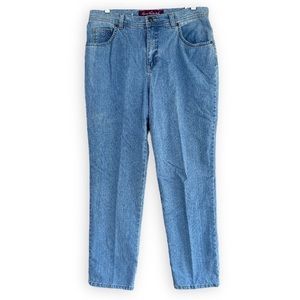 GLORIA VANDERBILT “Amanda”  Blue Denim Jeans Size 10 SHORT